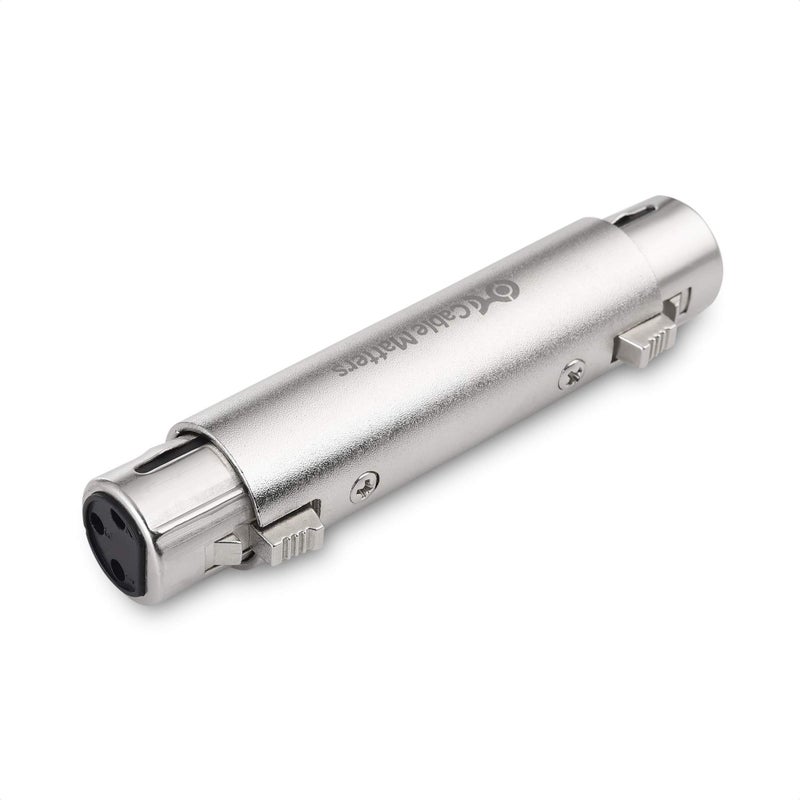 Cable Matters 2-Pack XLR to XLR Gender Changer Adapter - Female to Female - Image 3